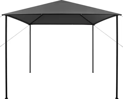Obrázok produktu pre vidaXL altánok 3x3 m antracitová tkanina a oceľ 180 g/m²
