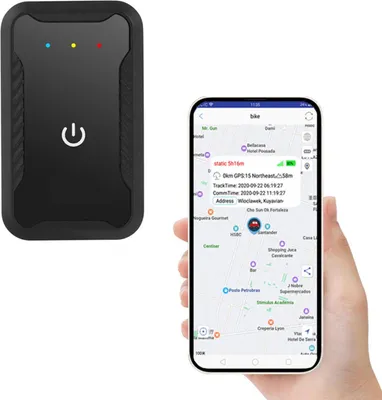 Immagine prodotto di Localizzatore GPS per bambini, anziani e animali domestici Mini localizzatore IP67 impermeabile Monitoraggio della salute Contapassi Allarme SOS Localizzazione in tempo reale