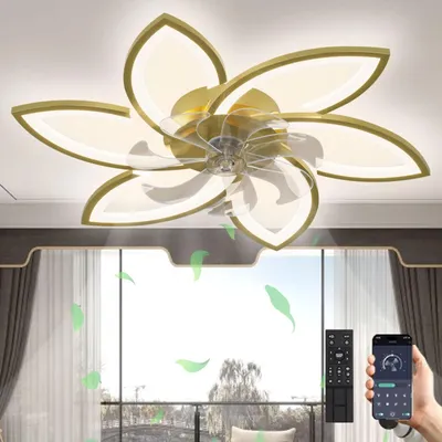 Obrázek produktu pro LED stropní ventilátor s osvětlením a tichým chodem