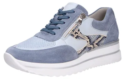 Produktbild von Waldläufer Damen Schnürschuhe K-Luana, blau, Gr.37