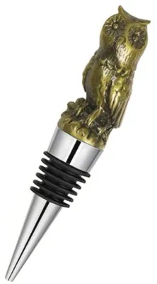 Produktbild von Sektverschluss Eule für Flaschen - Stilvolles Weinaccessoire