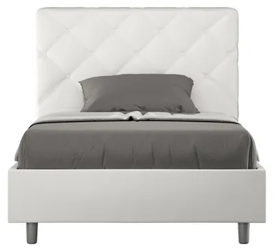 Immagine prodotto di Letto Matrimoniale 160x210 cm Rcon Rete Priya Bianco