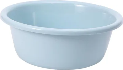 Obrázek produktu pro Home Kulaté plastové umyvadlo Zahuštěné dětské studentské koleje Umyvadlo malé velikosti 29,5x10 cm modré Zahuštěný styl