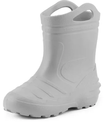 Produktbild von Ladeheid Kinder Mädchen Jungen federleichte Eva Thermo Gummistiefel gefüttert KL051 (Grau, 29)