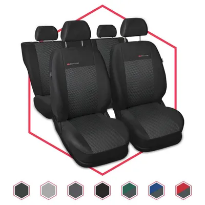Produktbild von Autositzbezüge Universal Schonbezüge Sitzauflage PKW Auto für Fiat Panda Grau