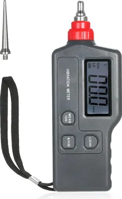 Obrázok produktu pre Digitálny vibrometer, prenosný vibrometer, mechanický detektor vibrácií pre strojársku výrobu, elektrickú energiu