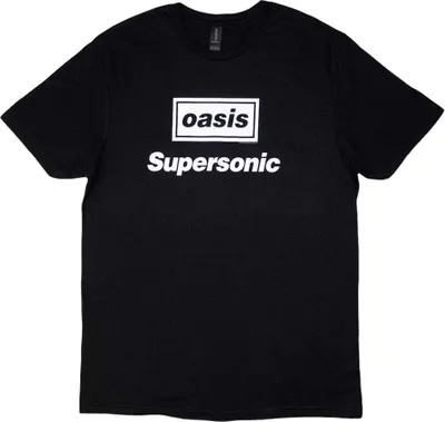 Obrázek produktu pro Oasis Supersonic Title Black M Tričko