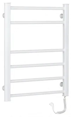 Productafbeelding van Elektrische handdoekdroger Domenico - 97 W - wit, glanzend - 660x550 mm