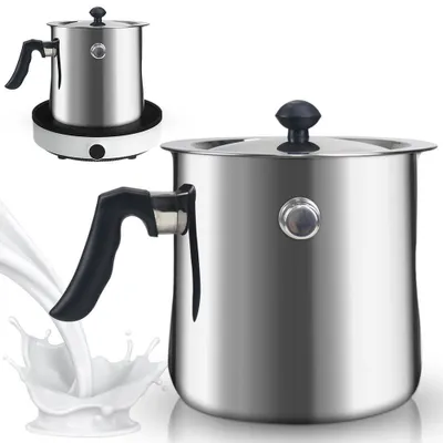 Produktbild von Solidchoice – Edelstahl-Kochtopf mit Deckel zum Kochen und Schmelzen