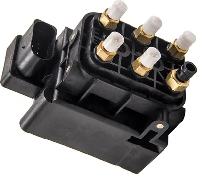 Image de Bloc de soupapes de suspension pneumatique pour Mercedes-Benz Classe ML W164 Airmatic A2123200358