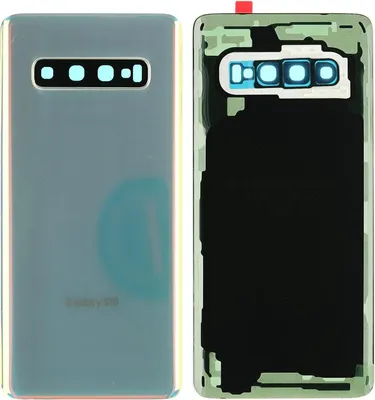 Produktbild von Gehäuse Rückseite für Samsung Galaxy S10 (SM-G973F), Silber