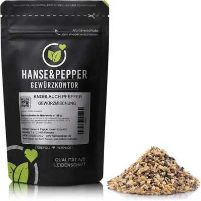 Produktbild von 500g Knoblauch Pfeffer Gewürzmischung