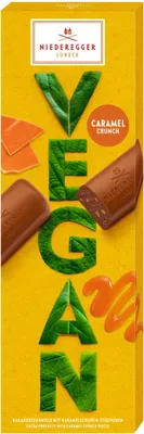 Produktbild von Niederegger Vegan Caramel Crunch Schokolade mit Karamellstückchen 100g