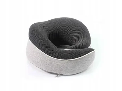 Obrázok produktu pre Cestovný vankúš na krk z pamäťovej peny, skladací, ergonomický, vhodný do lietadla