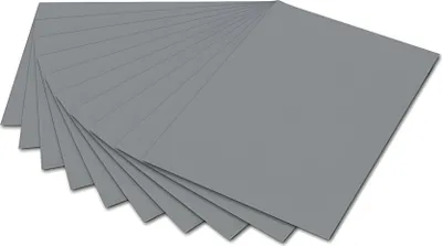 Image de Folia carton photo 300g/m², 50x70cm, 10 flles, gris pierre
