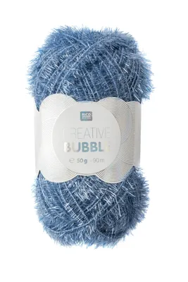 Produktbild von Rico Design Creative Bubble, Blau, 90 m, 50 g