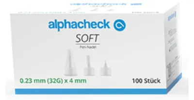 Immagine prodotto di Aghi a penna morbidi Alphacheck 32 Gx4 mm 100 pz