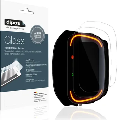 Produktbild von 2x Schutzfolie für Segway E125 - Anti-Shock 9H Folie dipos Glass Kunststoffglas