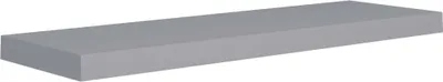 Image de vidaXL Étagère suspendue Gris 80x23,5x3,8 cm MDF