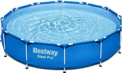 Zdjęcie produktu dla Bestway Steel Pro 56681, 6473 l, Basen ramowy, Dorosły, Niebieski, 23,6 kg