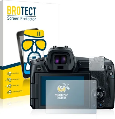 Produktbild von BROTECT Entspiegelungs Schutzglas für Canon EOS R Schutzfolie Panzer Folie Glas Display Schutz matt