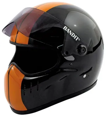 Productafbeelding van Bandit XXR racehelm, zwart/oranje, maat 2XL (63/64)