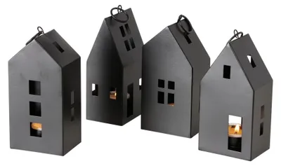 Immagine prodotto di Boltze Home Lanterna Bryne House H17cm Metallo nero