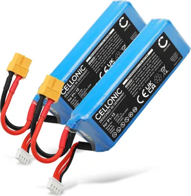 Produktbild von CELLONIC 2x Akku für Drohne Kompatibel mit DJI Phantom 1, FC40, P1-12 - (2200mAh, 11.1V)