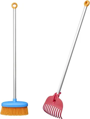 Productafbeelding van Fiskars MyFirstFiskars Set van 2 schoonmaakgereedschappen, FISKARS 1062474