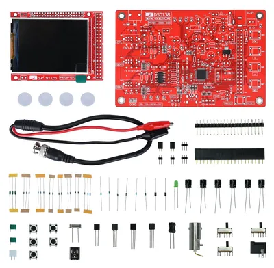DIY Oszilloskop Bausatz, 1 Msps, 2,4" TFT, Handgerät