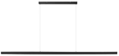 Produktbild von BELIANI LED Pendelleuchte Schwarz Metall 180 cm Lineares Design Modern Minimalistisch Industrial Style Hängelampe Esstisch Esszimmer