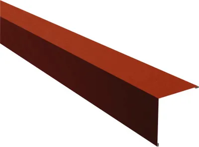 Produktbild von PRECIT Aussenecke 90° für Wand Oxidrot RAL 3009 Shimoco 80µm 2000 mm x 115 mm x 115 mm x 0,5 mm