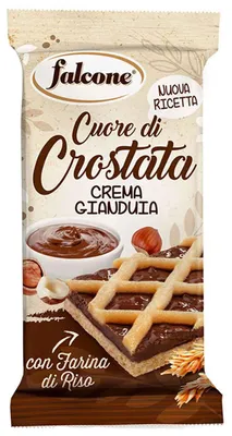Produktbild von falcone Cuore di Crostata Crema Gianduia 60g
