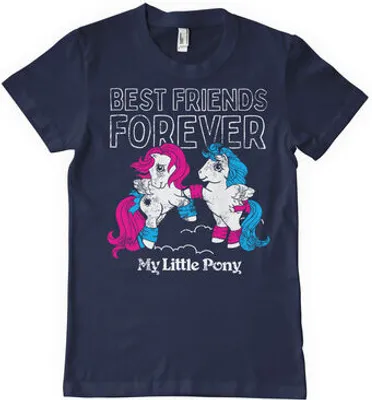 Produktbild von Best Friends Forever T-Shirt - Medium - Navy