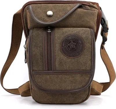 Produktbild von Herren Gürteltasche Khaki – Praktisch und Stilvoll KP26753