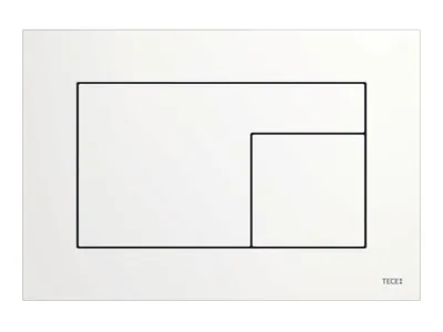 Immagine prodotto di TECE Plaque de commande pour WC TECEvelvet, pour technique à deux quantités, 220x150x5mm, 9240735, 9240735