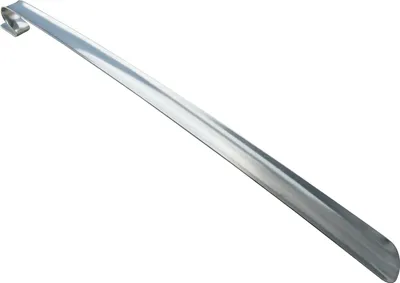 Produktbild von Sundo Schuhlöffel aus Metall mit Haken | extra stabiles Hilfsmittel beim Anziehen