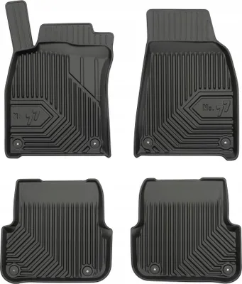 Image de Tapis en caoutchouc FROGUM Tapis de sol pour Audi A6 C6 2008-2011