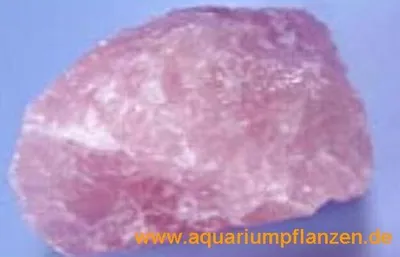 Produktbild von ca. 1 kg Rosenquarz, Aquarien Deko, Dekosteine