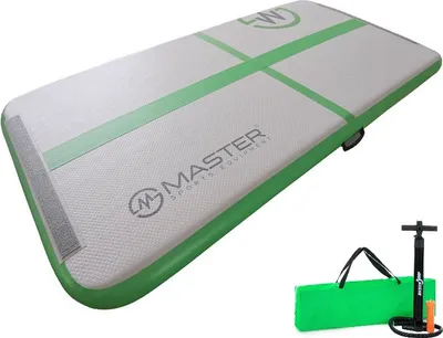 Immagine prodotto di Tappetino gonfiabile Airtrack MASTER 200 x 100 x 10 cm - verde