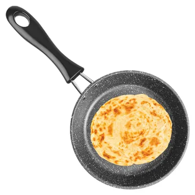 Imagen del producto de Sartén pequeña, de 14 cm, apta para inducción, ideal para camping y cocinas a gas