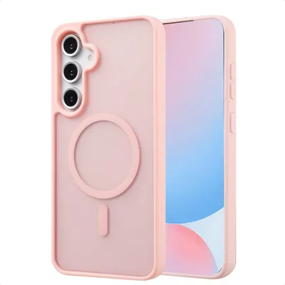Zdjęcie produktu dla imoshion Color Guard Backcover z MagSafe dla Samsung Galaxy S24 FE - Jasnoróżowy