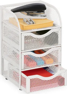 Produktbild von relaxdays Schreibtisch Organizer mit 4 Fächern