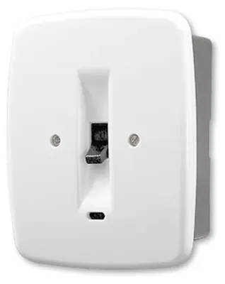 Image de Raccordement de poêle ABB 39563-23 avec presse-étoupe, encastré blanc