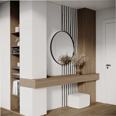 Immagine prodotto di Confezione da 20 – Strisce acustiche a lamelle LOZA-5 | Larghezza striscia 5 cm | Decorazione da parete | Colore: bianco