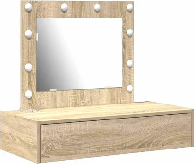 Obrázok produktu pre vidaXL Toaletný stolík so zásuvkami hnedý 83 x 40 x 70 cm Materiál na báze dreva