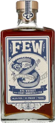 Produktbild von FEW Immortal Rye Whiskey with Eight Immortals Tea 46,5% Vol. 0,7l