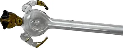 Immagine prodotto di Pipa di vetro UFO 15 cm - Pipa di vetro per fumare erbe aromatiche