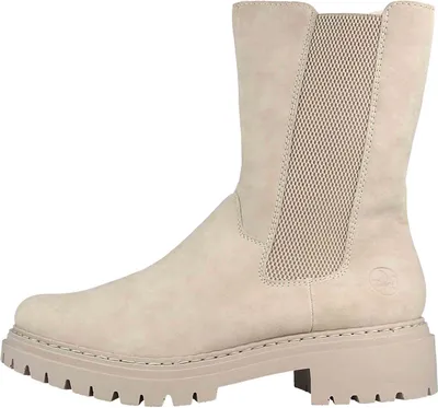 Produktbild von Rieker Stiefel in Übergrößen Beige 72683-62 große Damenschuhe, Größe:43