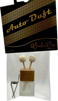 Produktbild von WonderWax Auto Duft Lufterfrischer Clip Quadrat Milchglas 8 ml|Innenraum Deko Parfüm Car Scent Baum Geruch Luxus Clippe Pure Gelassenheit